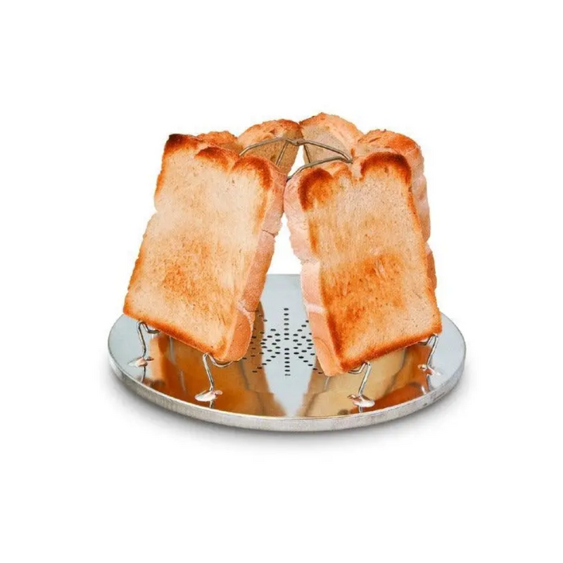 Load image into Gallery viewer, WILDTRAK FOLDING 4 SLICE TOASTER STAINLESS STEEL
