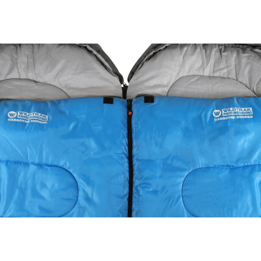 WILDTRAK GASCOYNE HOODED TWIN SLEEPING BAG 5 TO 10C