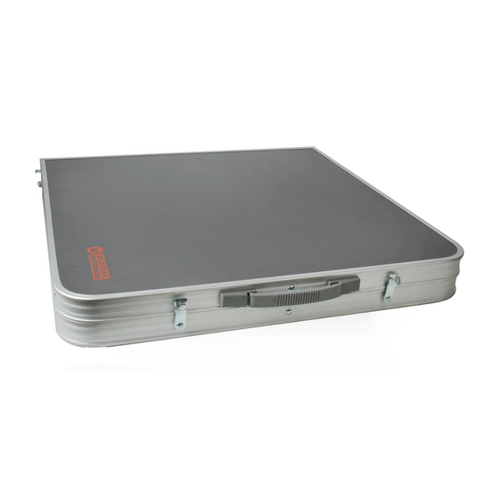 WILDTRAK CAMP TABLE 120CM BI FOLD 