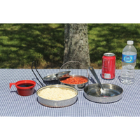 WILDTRAK STAINLESS STEEL 1 PERSON MESS KIT