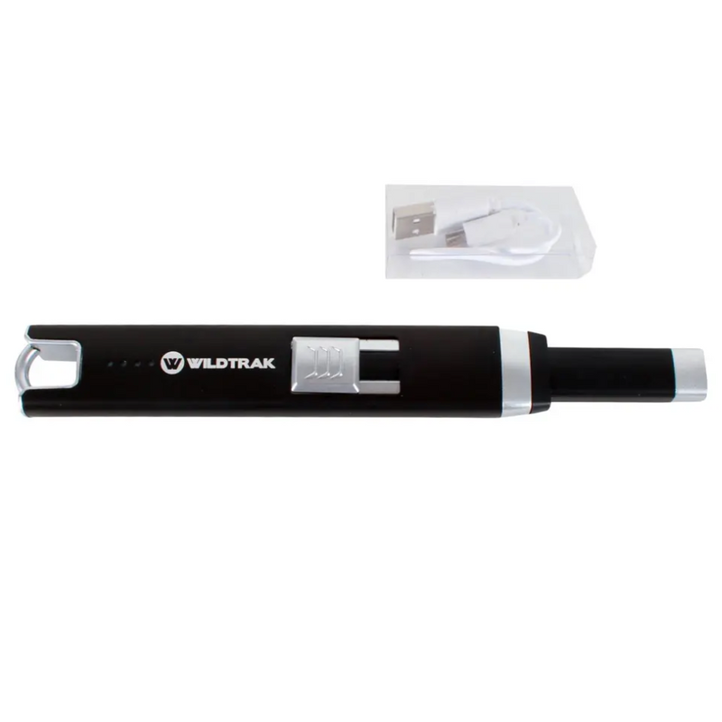 Load image into Gallery viewer, WILDTRAK ARC LIGHTER RECHARGEABLE USB LONG WITH RETRACTABLE TIP 20CM
