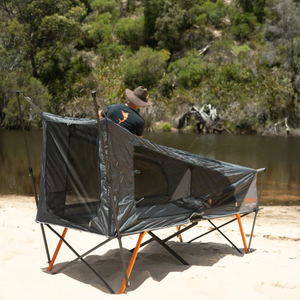 WILDTRAK EASY UP SINGLE STRETCHER TENT 