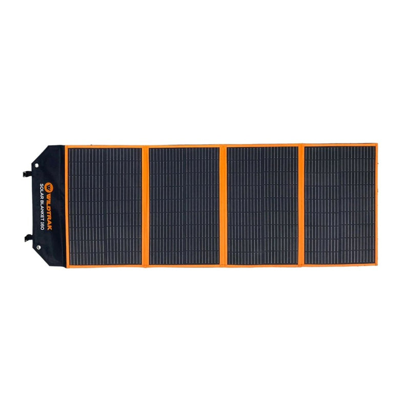Load image into Gallery viewer, WILDTRAK FOLDING SOLAR BLANKET 160W EFTE COATED WITH STAND
