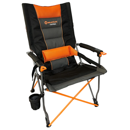 WILDTRAK YAMBA SOLID ARM LUMBAR CHAIR 