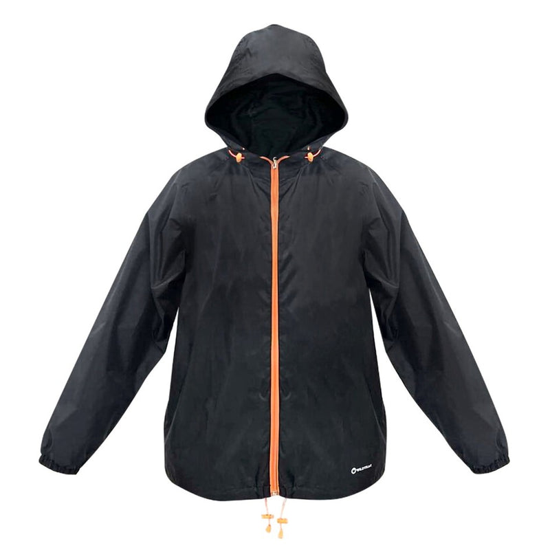 Load image into Gallery viewer, WILDTRAK DUNOON HEAVY DUTY UNISEX RAIN JACKET BLACK [SZ:SMALL]

