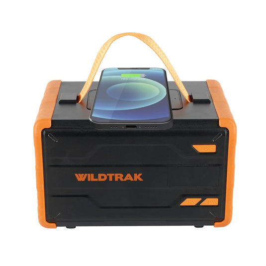 WILDTRAK POWER TANK BUDDY 30AH PORTABLE LITHIUM POWER STATION WITH CHARGE N GO