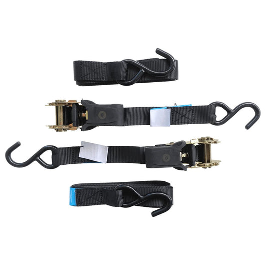 WILDTRAK RATCHET TIE DOWN STRAP 2PCE 500X2.5CM