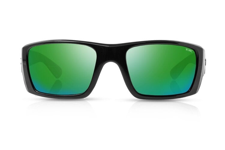 Load image into Gallery viewer, TONIC RISE [FRAME:GLOSS BLACK LENS:GREEN MIRROR]
