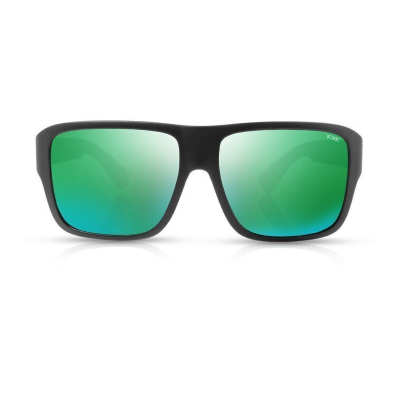 Load image into Gallery viewer, TONIC SWISH MATTE BLACK [LENS:GREEN MIRROR]
