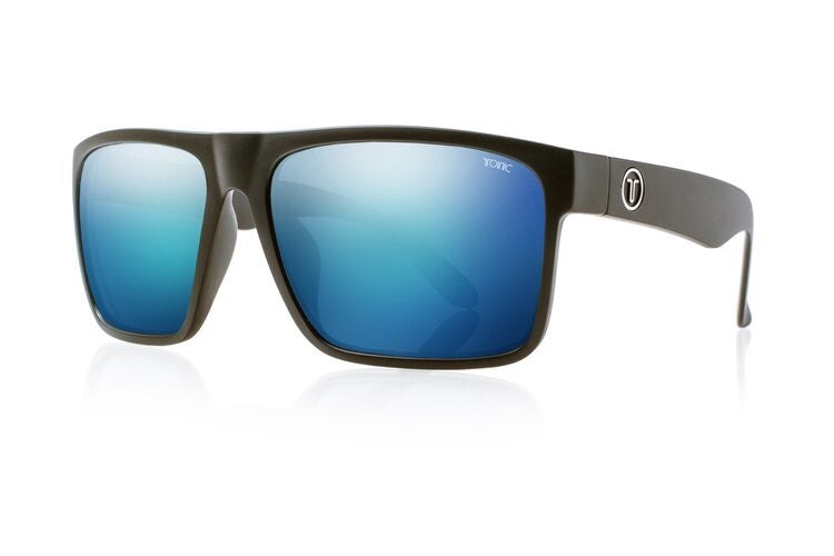 Load image into Gallery viewer, TONIC OUTBACK [FRAME:MATTE BLACK LENS:BLUE MIRROR]
