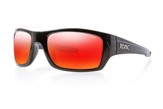 TONIC TRAKKER MATTE BLACK [LENS:RED MIRROR]