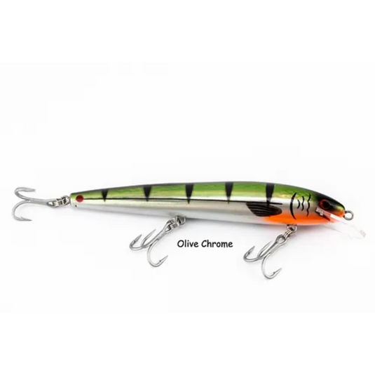 RAPTOR LURES DOMINATOR 7" [CLR:OLIVE CHROME]