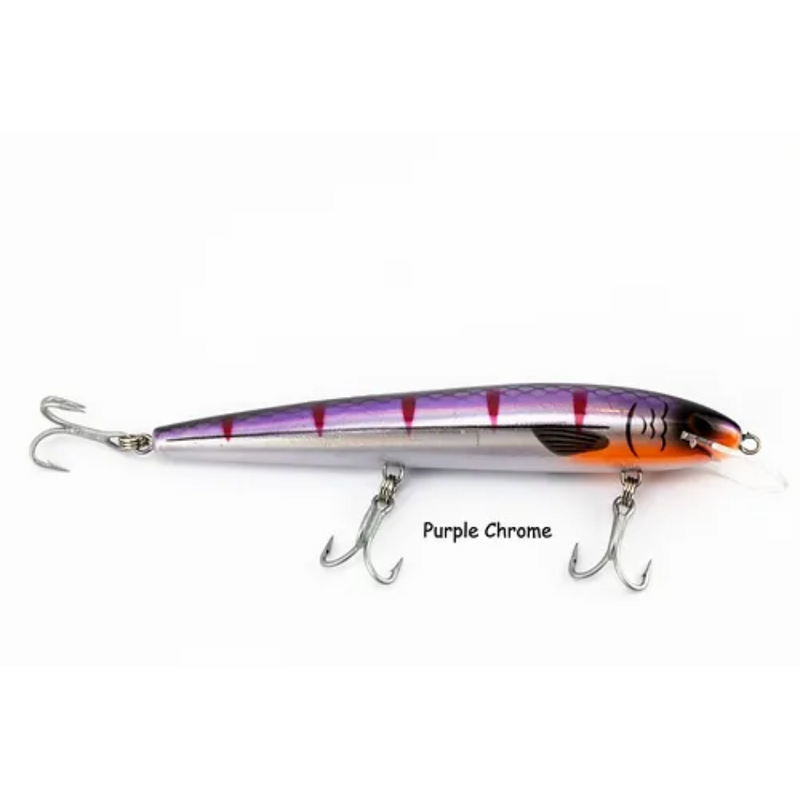 Load image into Gallery viewer, RAPTOR LURES DOMINATOR 7" [CLR:PURPLE CHROME]
