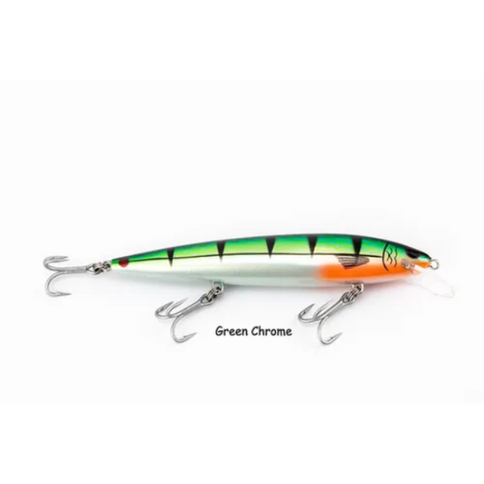 RAPTOR LURES PATRIOT 6" [SZ:+3 CLR:GREEN CHROME]