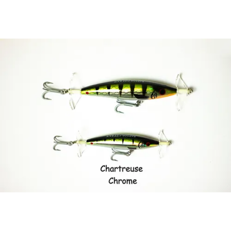 Load image into Gallery viewer, RAPTOR LURES FIZZ BAIT [SZ:115MM CLR:CHARTREUSE CHROME]
