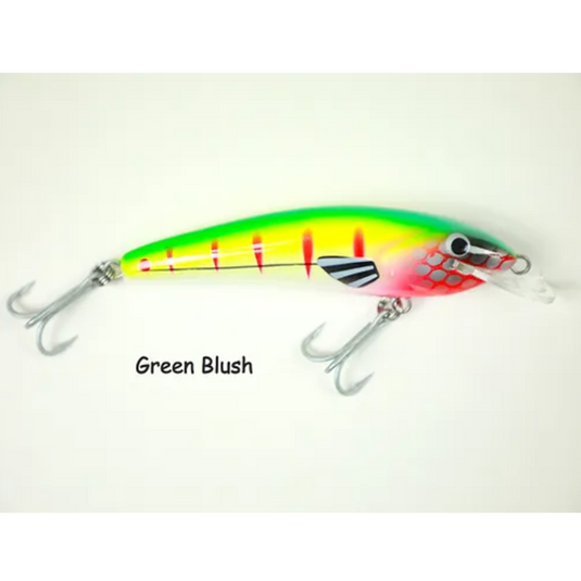 RAPTOR LURES JACK SNAX 4" [SZ:+7 CLR:GREEN BLUSH]