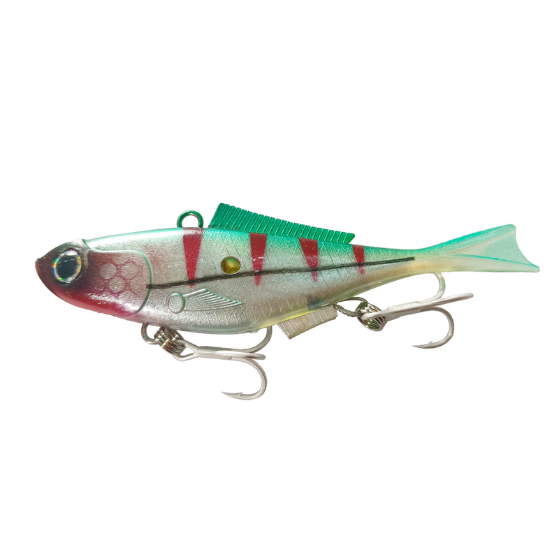 Load image into Gallery viewer, RAPTOR LURES VIBE 115MM [SZ:25G CLR:GREEN BLUSH]
