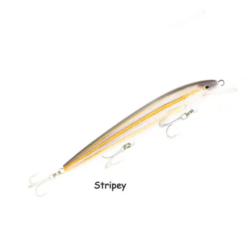 Load image into Gallery viewer, RAPTOR LURES DOMINATOR 7" LIVE SERIES [CLR:STRIPEY]
