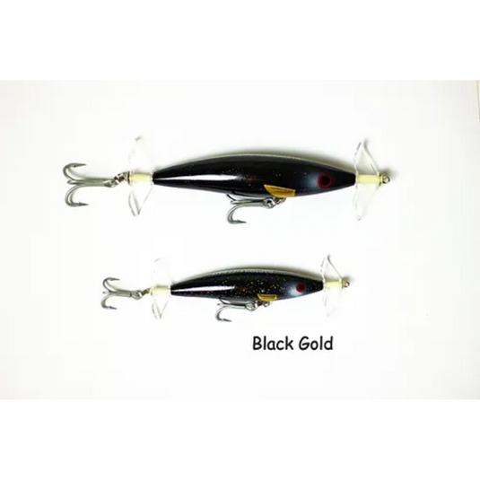 RAPTOR LURES FIZZ BAIT [SZ:85MM CLR:BLACK GOLD]