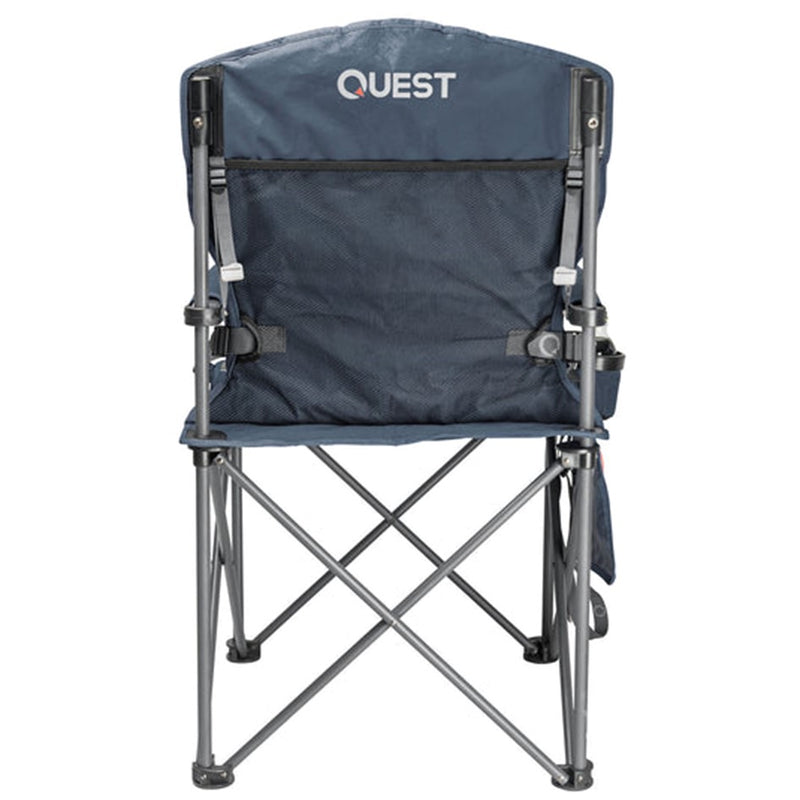 Load image into Gallery viewer, QUEST CASTAWAY HARD ARM CAMP CHAIR - MIDNIGHT
