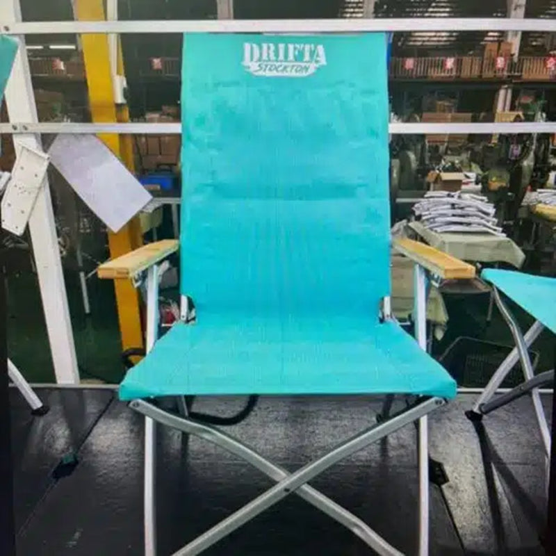 Load image into Gallery viewer, DRIFTA STOCKTON DELUXE RECLINING CAMP CHAIR TEAL
