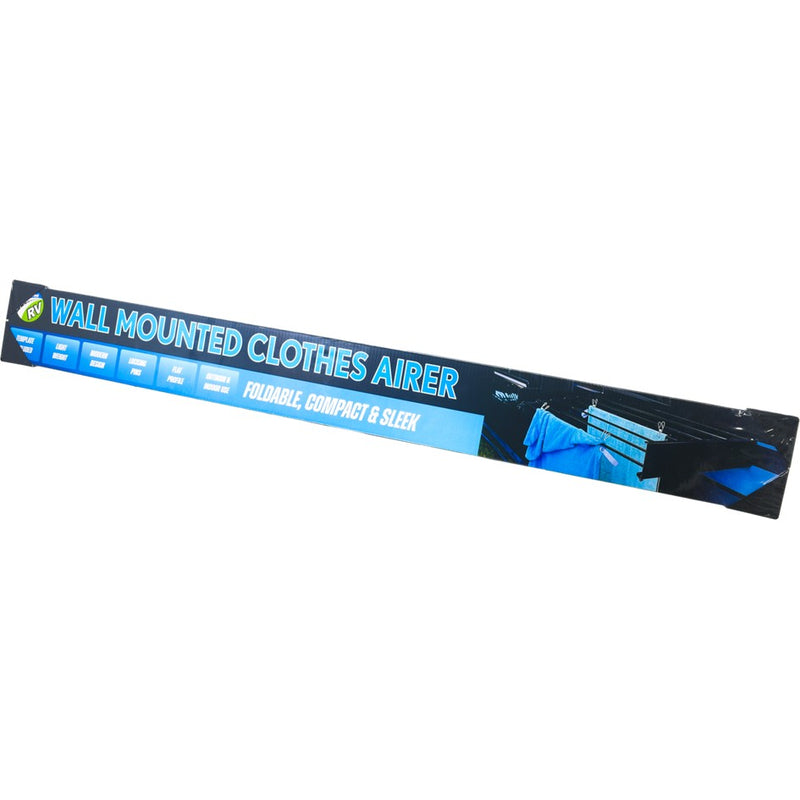 Load image into Gallery viewer, ON THE ROAD WALL MOUNTED CLOTHES AIRER 100CM BLACK
