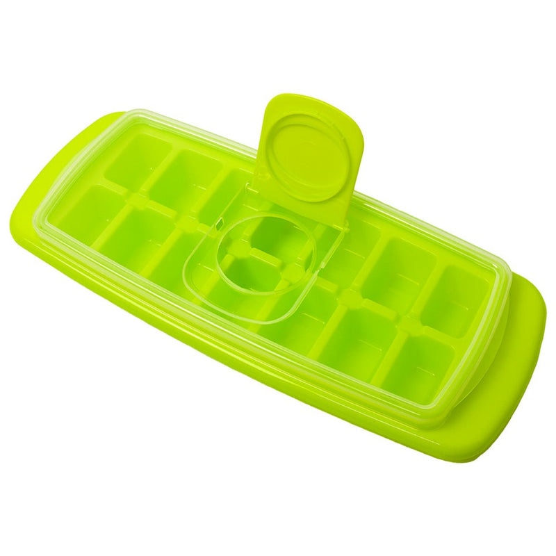Load image into Gallery viewer, ON THE ROAD RV ICE CUBE TRAY WITH COVER GREEN
