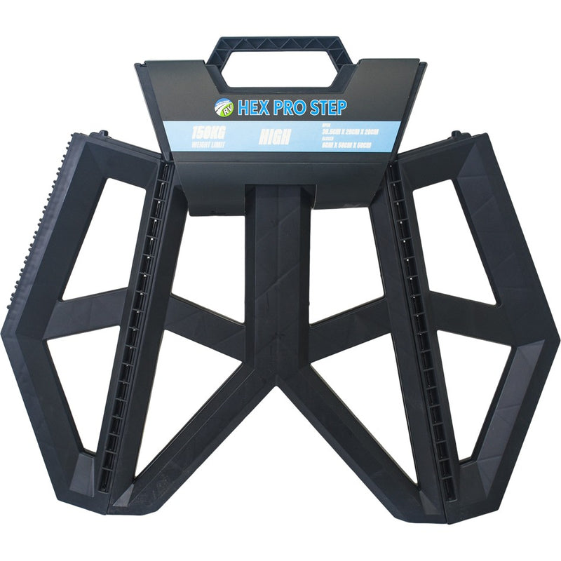 Load image into Gallery viewer, ON THE ROAD HEX GRIP PRO STEP LARGE BLACK 
