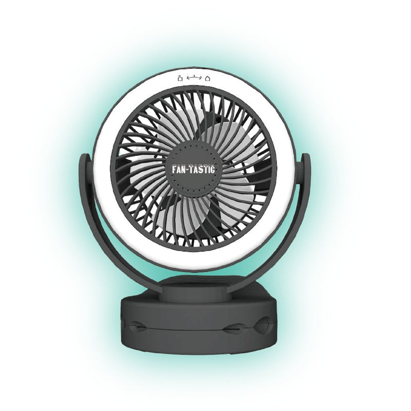 Load image into Gallery viewer, FANTASTIC 12V CLIP ON FAN PORTABLE RECHARGEABLE LITHIUM 
