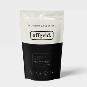 OFFGRID FRANKS AND BEANS 250 GRAMS