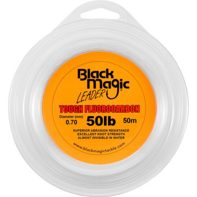 Load image into Gallery viewer, BLACK MAGIC TOUGH FLUOROCARBON 50M [WEIGHT:40LB]
