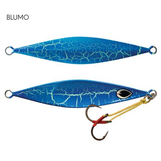 BLACK MAGIC FLIPPER JIG [SZ:100G CLR:BLUMO]