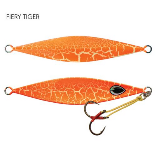 BLACK MAGIC FLIPPER JIG [SZ:150G CLR:FIERY TIGER]
