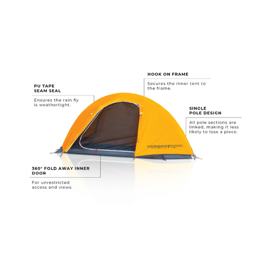 ZEMPIRE MONO 1 PERSON HIKING TENT