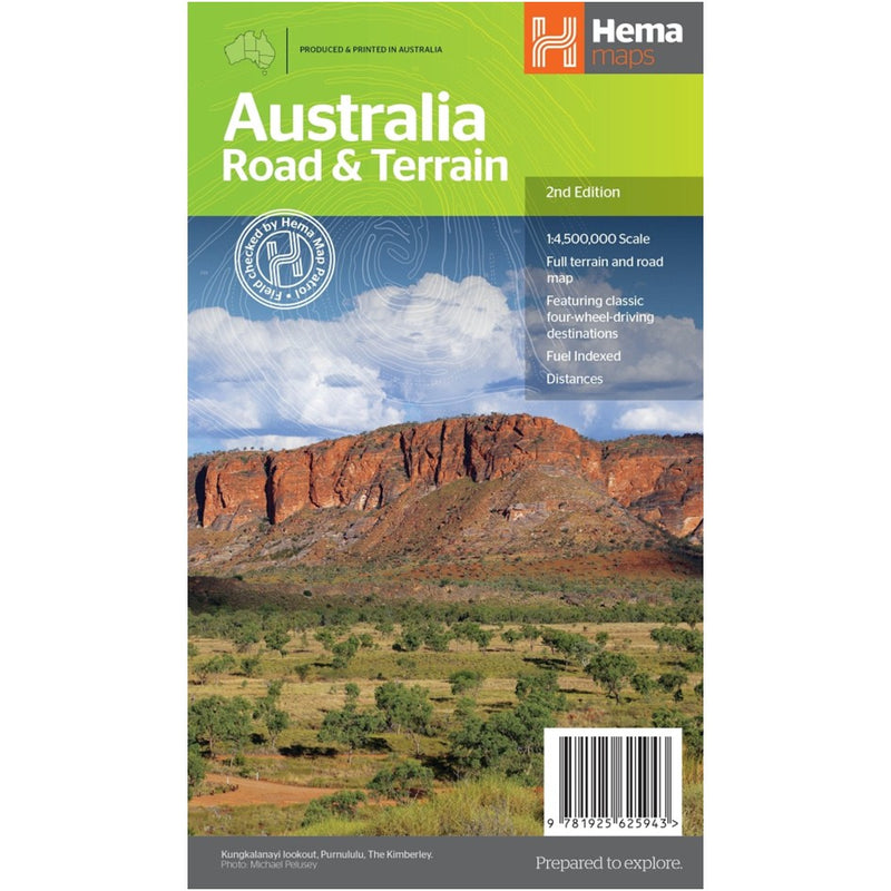 Load image into Gallery viewer, HEMA AUSTRALIA ROAD AND TERRAIN MAP
