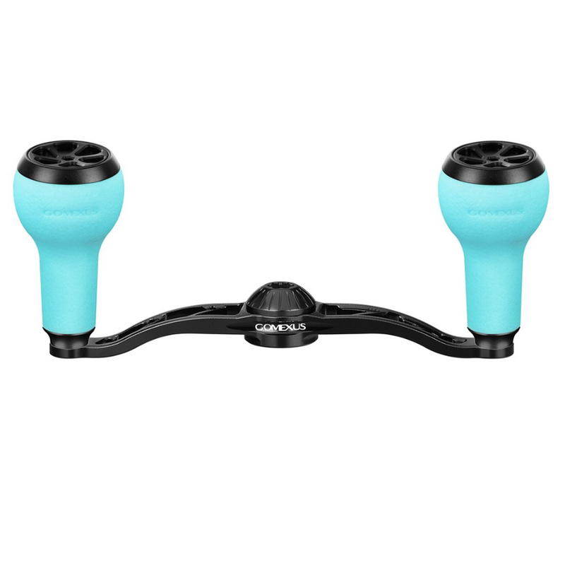 Load image into Gallery viewer, GOMEXUS 120MM ALUMINIUM BAITCAST HANDLE TPE 27MM [SZ:8X5 CLR:BLUE]

