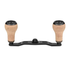 GOMEXUS 105MM CARBON FIBRE BAITCAST HANDLE CORK 27MM [SZ:7X4  CLR:BLACK]