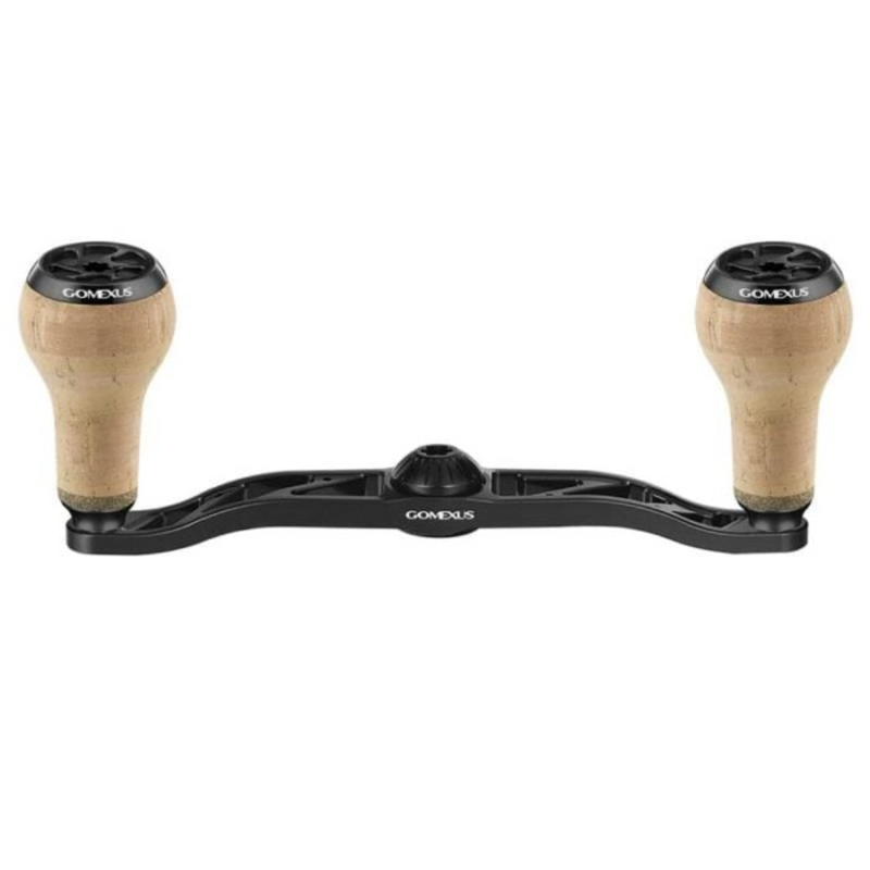 Load image into Gallery viewer, GOMEXUS 120MM ALUMINIUM BAITCAST HANDLE CORK 27MM [SZ:7X4  CLR:BLACK]
