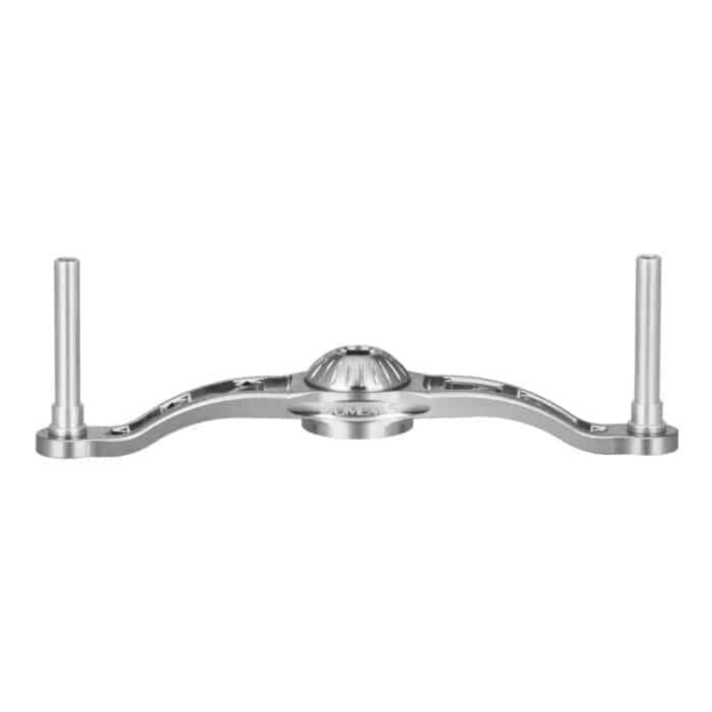 Load image into Gallery viewer, GOMEXUS 100MM ALUMINIUM BAITCAST HANDLE [SZ:7X4  CLR:SILVER]
