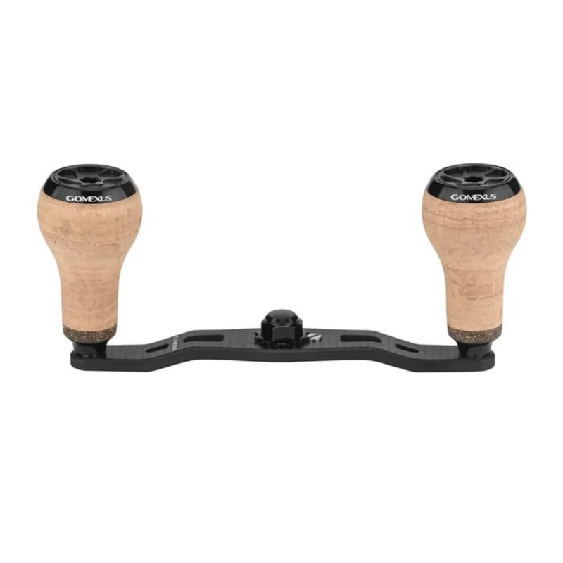 Load image into Gallery viewer, GOMEXUS 105MM CARBON FIBRE BAITCAST HANDLE CORK 27MM [SZ:8X5 CLR:BLACK]
