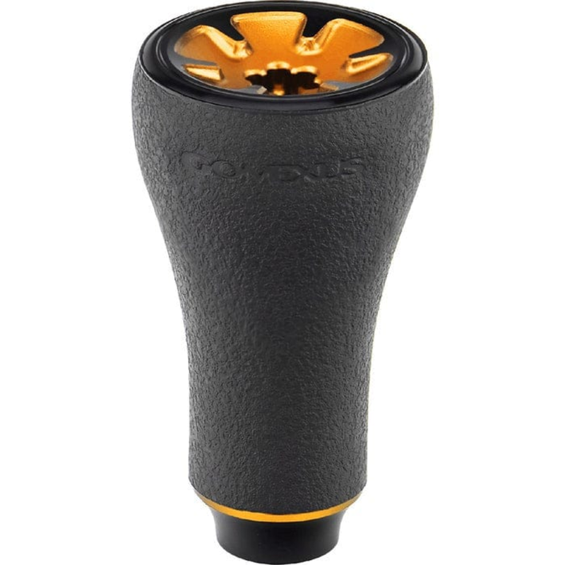 Load image into Gallery viewer, GOMEXUS 20MM TPE REEL POWER KNOB [CLR:BLACK &amp; GOLD]

