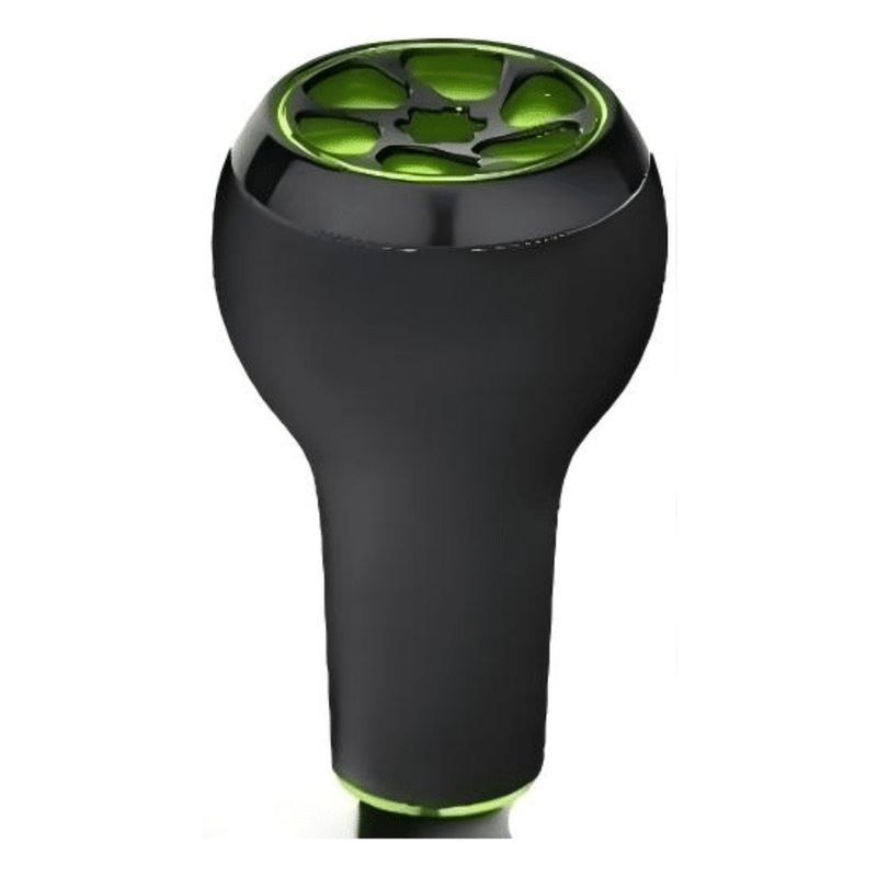 Load image into Gallery viewer, GOMEXUS 27MM TPE REEL POWER KNOB [CLR:BLACK &amp; GREEN]
