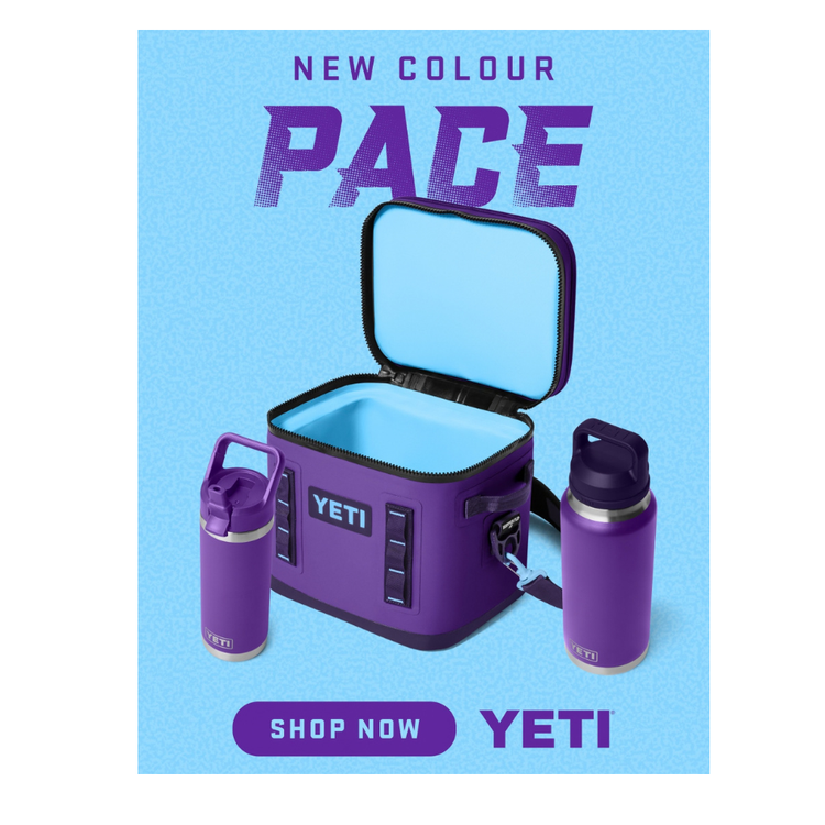 YETI PACE PURPLE COLLECTION