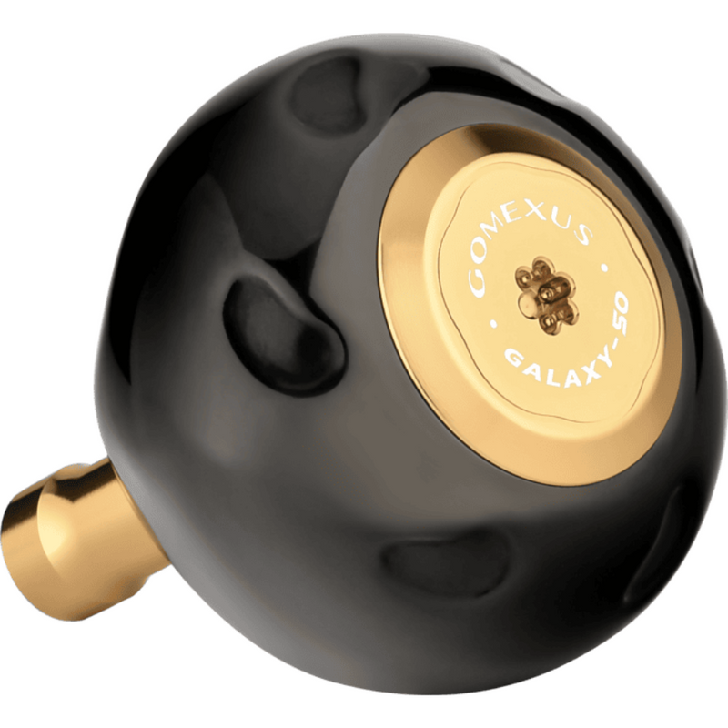 Load image into Gallery viewer, GOMEXUS TITANIUM POWER KNOB [SZ:41MM CLR:BLACK &amp; GOLD]
